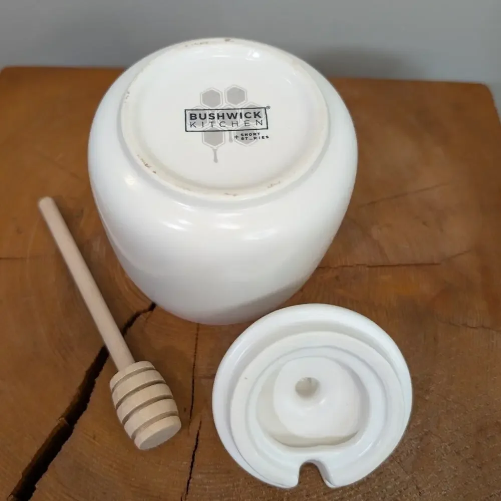 Bushwick Kitchen Honey Pot Cream Ivory Country Cottage Minimalist Classic